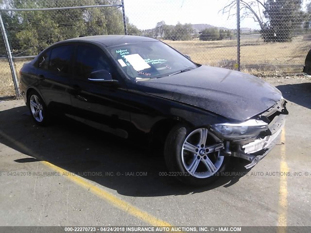 WBA3B1C54FK137831 - 2015 BMW 320 I BLACK photo 1