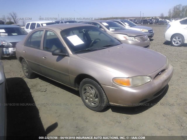 1FAFP10P8WW309199 - 1998 FORD ESCORT LX TAN photo 1