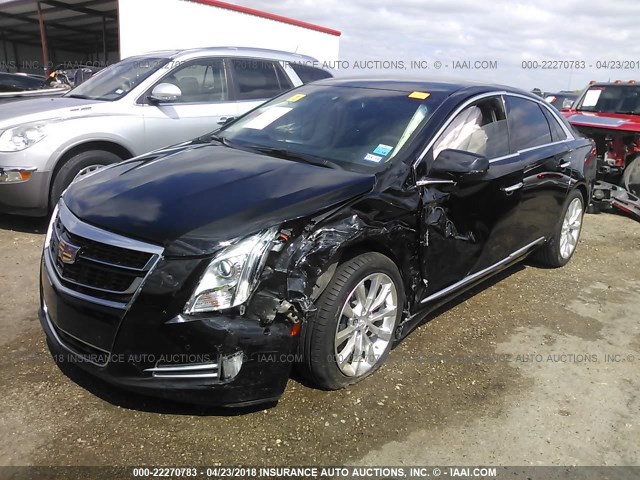 2G61M5S34G9168935 - 2016 CADILLAC XTS LUXURY COLLECTION BLACK photo 2