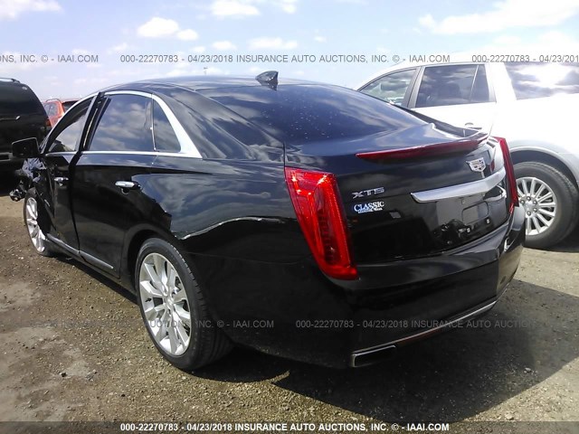 2G61M5S34G9168935 - 2016 CADILLAC XTS LUXURY COLLECTION BLACK photo 3