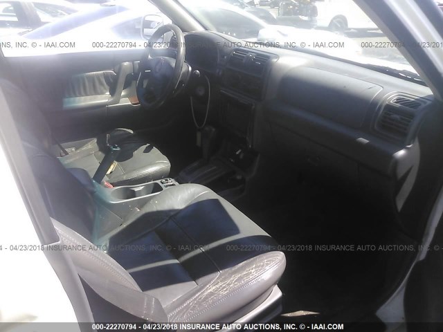 4S6CK58W1W4409206 - 1998 HONDA PASSPORT EX/LX 白色 照片 5