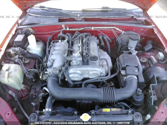 JM1NB353610216036 - 2001 MAZDA MX-5 MIATA LS MAROON photo 10