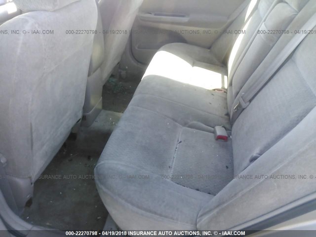 4T1BE32K12U073119 - 2002 TOYOTA CAMRY LE/XLE/SE 金色 照片 8