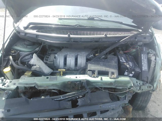 2P4GP45R1WR697861 - 1998 PLYMOUTH VOYAGER SE/EXPRESSO GREEN photo 10