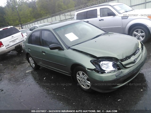 2HGES16324H577672 - 2004 HONDA CIVIC DX VP 绿色 照片 1