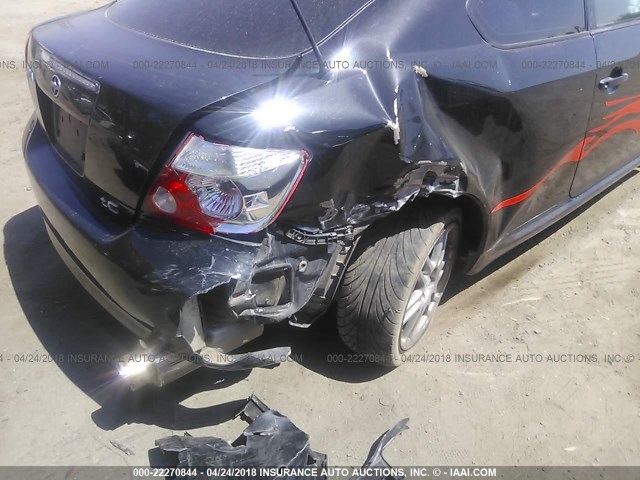 JTKDE167360137562 - 2006 TOYOTA SCION TC 黑色 照片 6