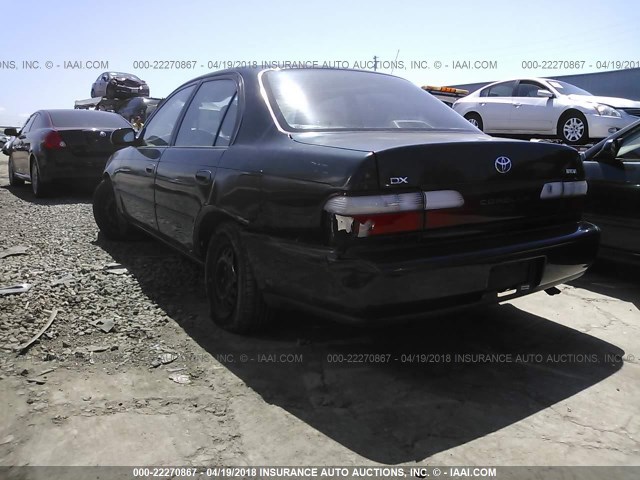 1NXBB02E4VZ531659 - 1997 TOYOTA COROLLA DX GREEN photo 3