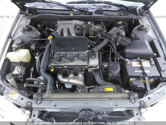 JT2BF22K610290577 - 2001 TOYOTA CAMRY CE/LE/XLE 灰色 照片 10