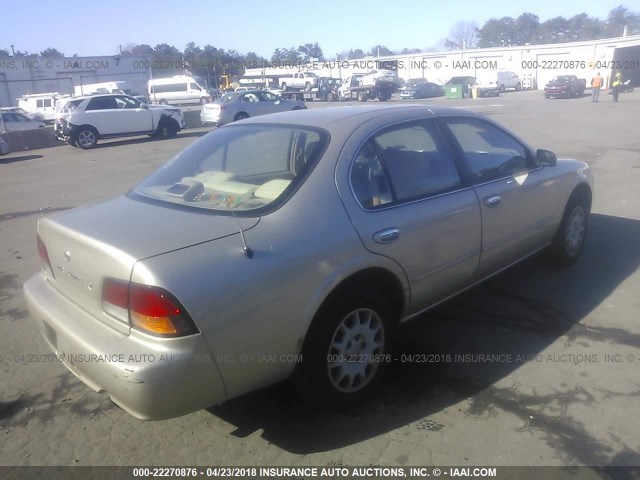 JN1CA21D0XM409760 - 1999 NISSAN MAXIMA GLE/GXE/SE GOLD photo 4