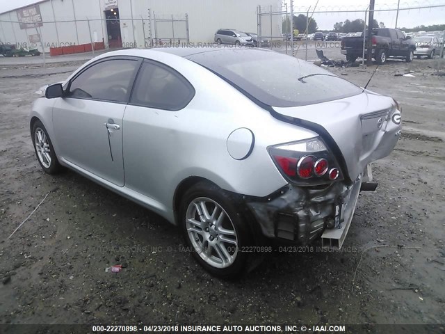 JTKDE3B76A0305463 - 2010 TOYOTA SCION TC 银色 照片 3