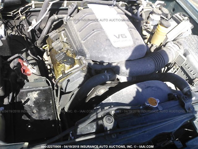 4S6DM58W8Y4413304 - 2000 HONDA PASSPORT EX/LX 绿色 照片 10