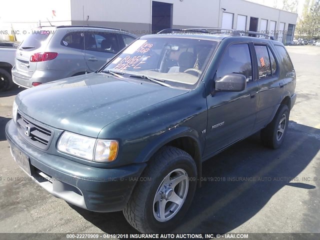 4S6DM58W8Y4413304 - 2000 HONDA PASSPORT EX/LX 绿色 照片 2