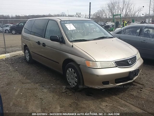 2HKRL18591H529584 - 2001 HONDA ODYSSEY LX TAN photo 1