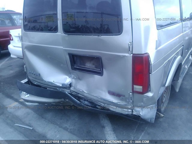 1GKDM19W9WB513297 - 1998 GMC SAFARI XT BROWN photo 6