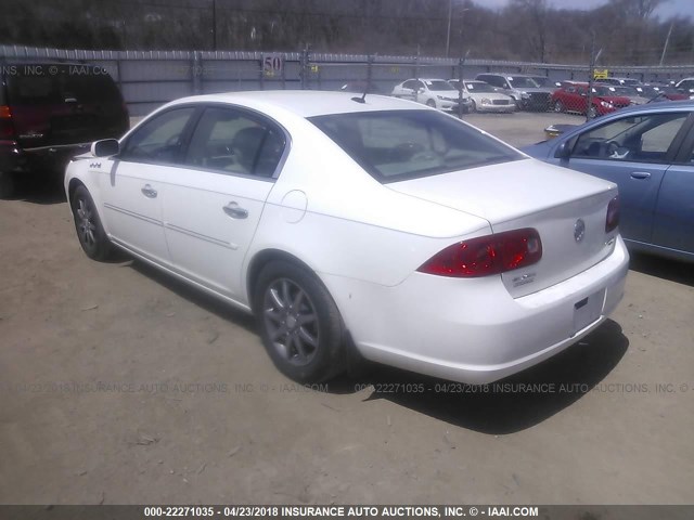 1G4HD57218U122328 - 2008 BUICK LUCERNE CXL WHITE photo 3