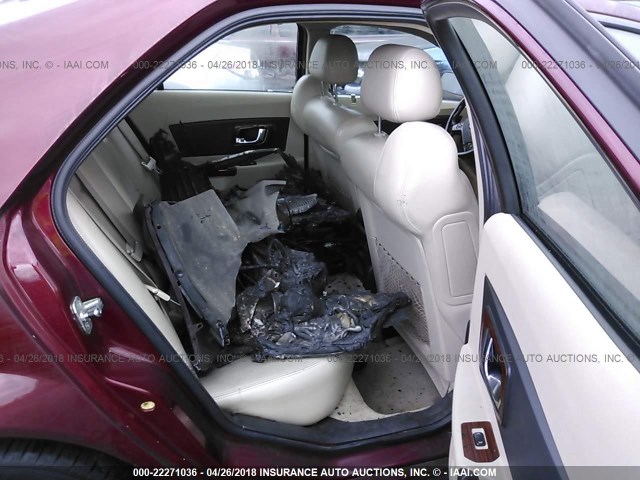 1G6DM57N030155658 - 2003 CADILLAC CTS BURGUNDY photo 8