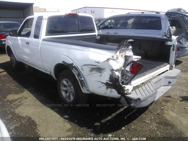 1N6DD26T84C468918 - 2004 NISSAN FRONTIER KING CAB XE WHITE photo 3