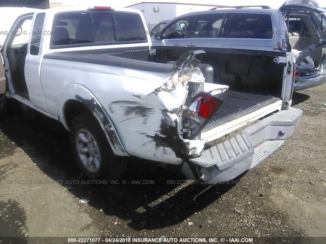 1N6DD26T84C468918 - 2004 NISSAN FRONTIER KING CAB XE WHITE photo 6