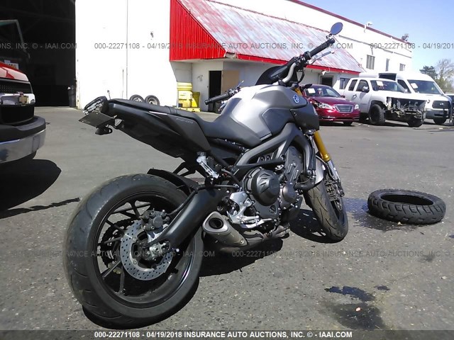 JYARN33EXFA006856 - 2015 YAMAHA FZ09 GRAY photo 4