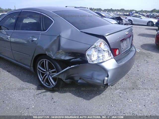 JNKAY01EX7M301416 - 2007 INFINITI M35 SPORT GRAY photo 6