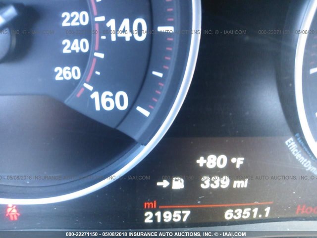 WBA3R1C56FK193328 - 2015 BMW 435 I BLACK photo 7