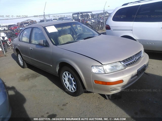 JN1CA21D6WM907136 - 1998 NISSAN MAXIMA GLE/GXE/SE BROWN photo 1