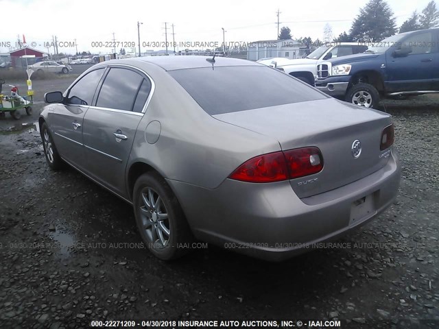 1G4HD57297U104576 - 2007 BUICK LUCERNE CXL Pewter photo 3