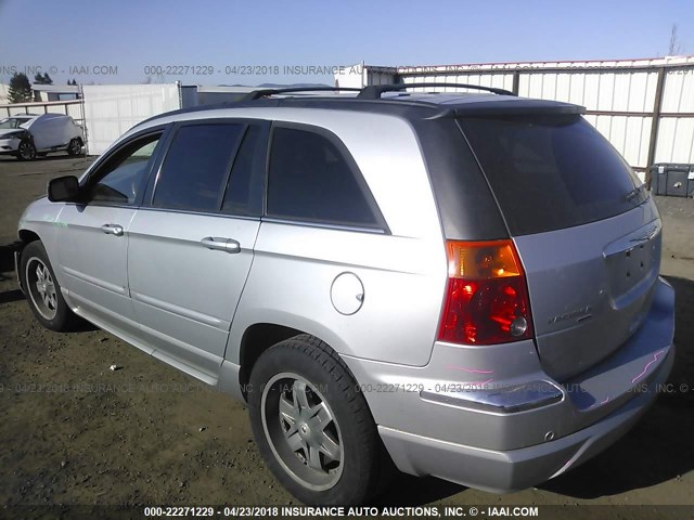 2A8GM78476R853652 - 2006 CHRYSLER PACIFICA LIMITED SILVER photo 3