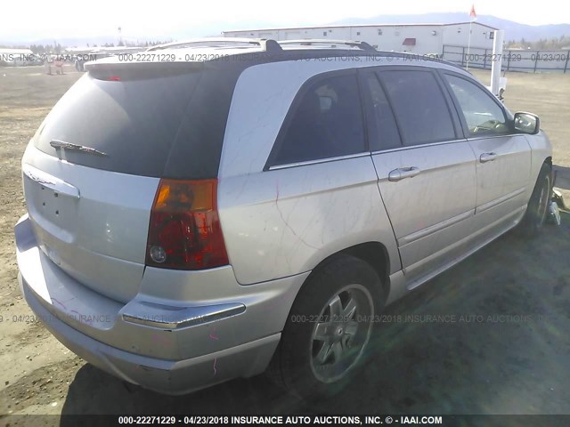 2A8GM78476R853652 - 2006 CHRYSLER PACIFICA LIMITED SILVER photo 4