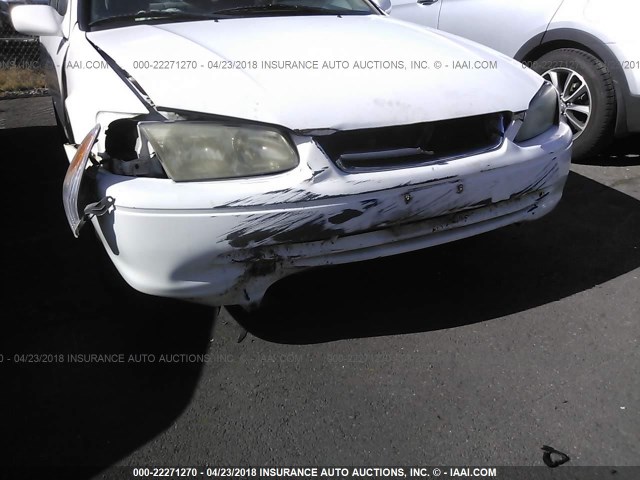 JT2BF22K4Y0239542 - 2000 TOYOTA CAMRY CE/LE/XLE WHITE photo 6