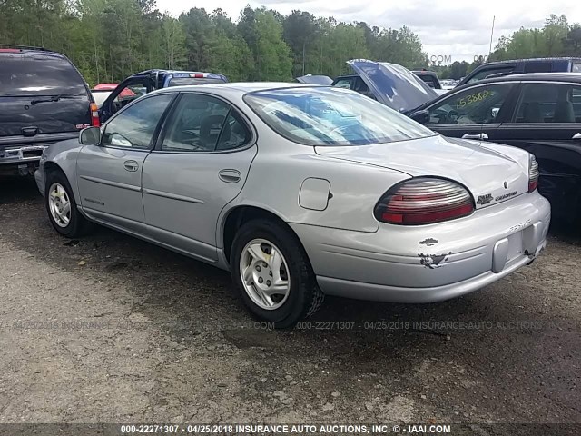 1G2WJ52M6XF209095 - 1999 PONTIAC GRAND PRIX SE SILVER photo 3