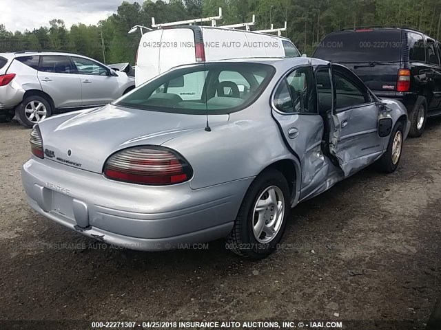 1G2WJ52M6XF209095 - 1999 PONTIAC GRAND PRIX SE SILVER photo 4