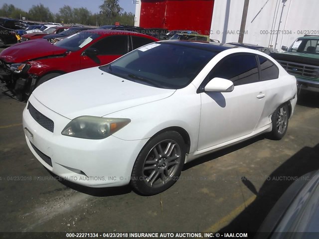 JTKDE177850048776 - 2005 TOYOTA SCION TC 白色 照片 2