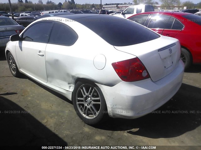 JTKDE177850048776 - 2005 TOYOTA SCION TC 白色 照片 3