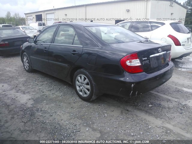 4T1BF32KX3U039579 - 2003 TOYOTA CAMRY LE/XLE/SE Qara foto 3
