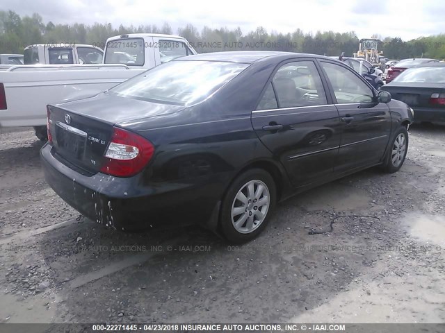 4T1BF32KX3U039579 - 2003 TOYOTA CAMRY LE/XLE/SE Qara foto 4