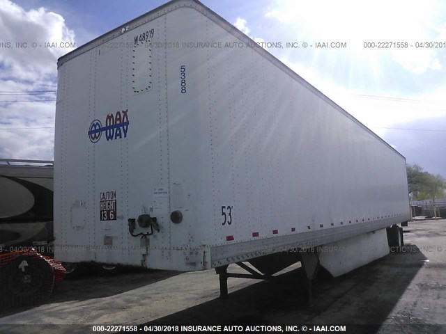 3H3V532C16T184010 - 2006 HYUNDAI STEEL INDUSTRIES DRY VAN  WHITE photo 2