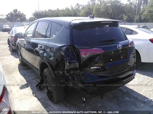 2T3ZFREVXJW446720 - 2018 TOYOTA RAV4 LE BLUE photo 6