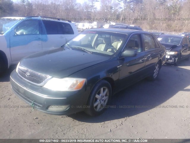 4T1BF28B32U240112 - 2002 TOYOTA AVALON XL/XLS GREEN photo 2