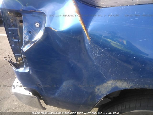 5TFRU5F18AX021244 - 2010 TOYOTA TUNDRA DOUBLE CAB SR5 BLUE photo 6