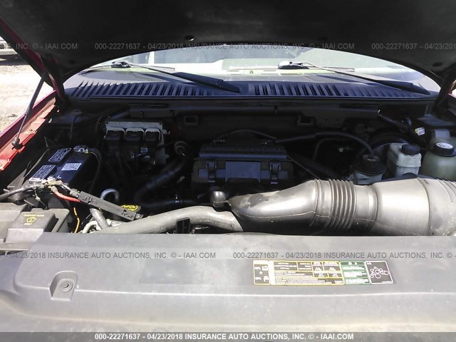 1FMFU16535LA55812 - 2005 FORD EXPEDITION XLT Qırmızı foto 10