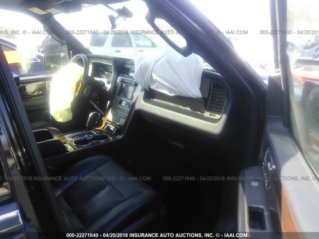 5LMJJ2J55BEJ03257 - 2011 LINCOLN NAVIGATOR BLACK photo 5