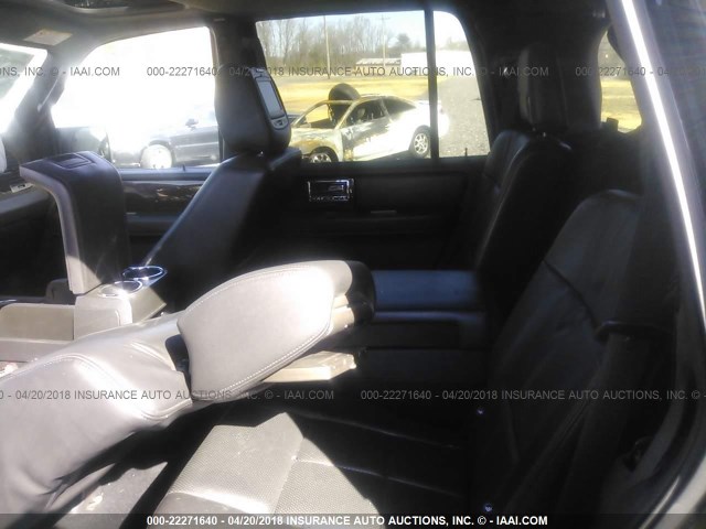 5LMJJ2J55BEJ03257 - 2011 LINCOLN NAVIGATOR BLACK photo 8