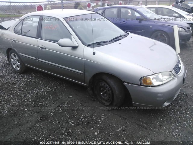 3N1CB51D13L808535 - 2003 NISSAN SENTRA XE/GXE SILVER photo 1