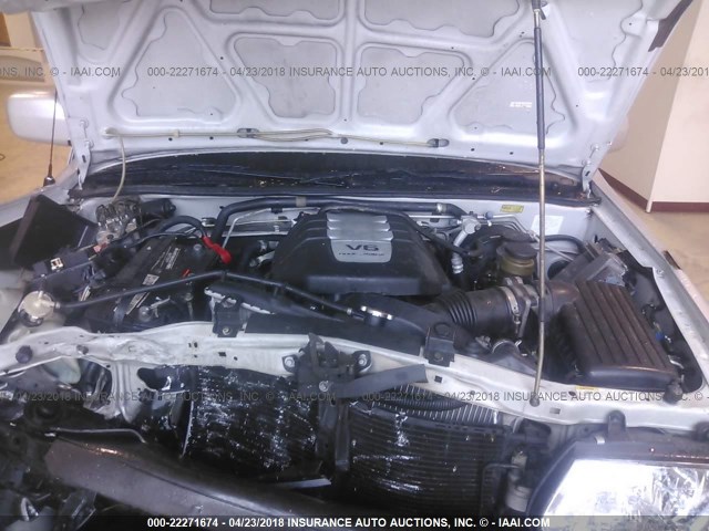 4S6DM58W0Y4410865 - 2000 HONDA PASSPORT EX/LX Արծաթագույն լուսանկար 10