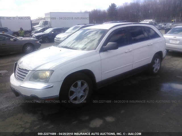 2A4GM68446R750104 - 2006 CHRYSLER PACIFICA TOURING WHITE photo 2