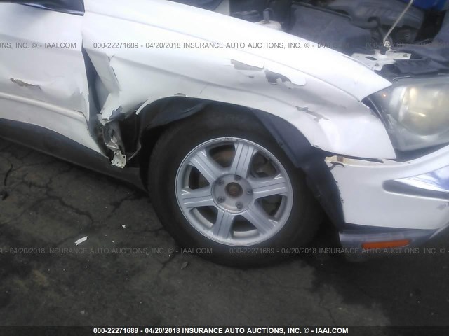 2A4GM68446R750104 - 2006 CHRYSLER PACIFICA TOURING WHITE photo 6