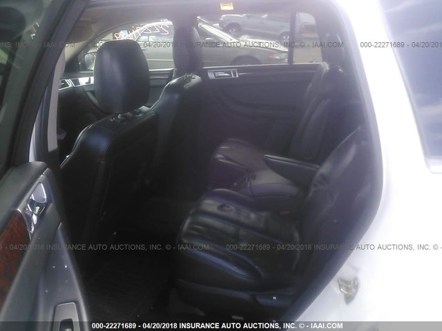 2A4GM68446R750104 - 2006 CHRYSLER PACIFICA TOURING WHITE photo 8