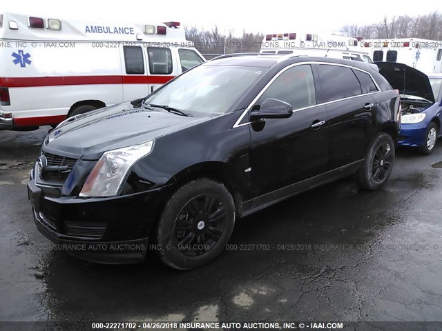 3GYFNAEY8BS586789 - 2011 CADILLAC SRX LUXURY COLLECTION BLACK photo 2