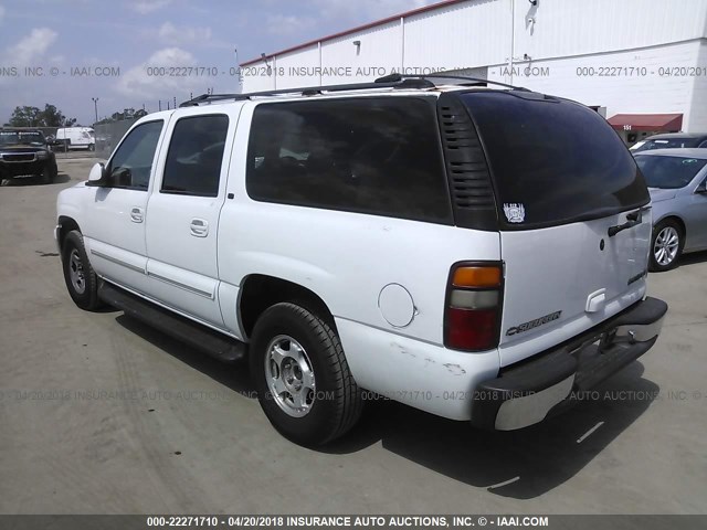 1GNEC16Z42J141621 - 2002 CHEVROLET SUBURBAN C1500 WHITE photo 6